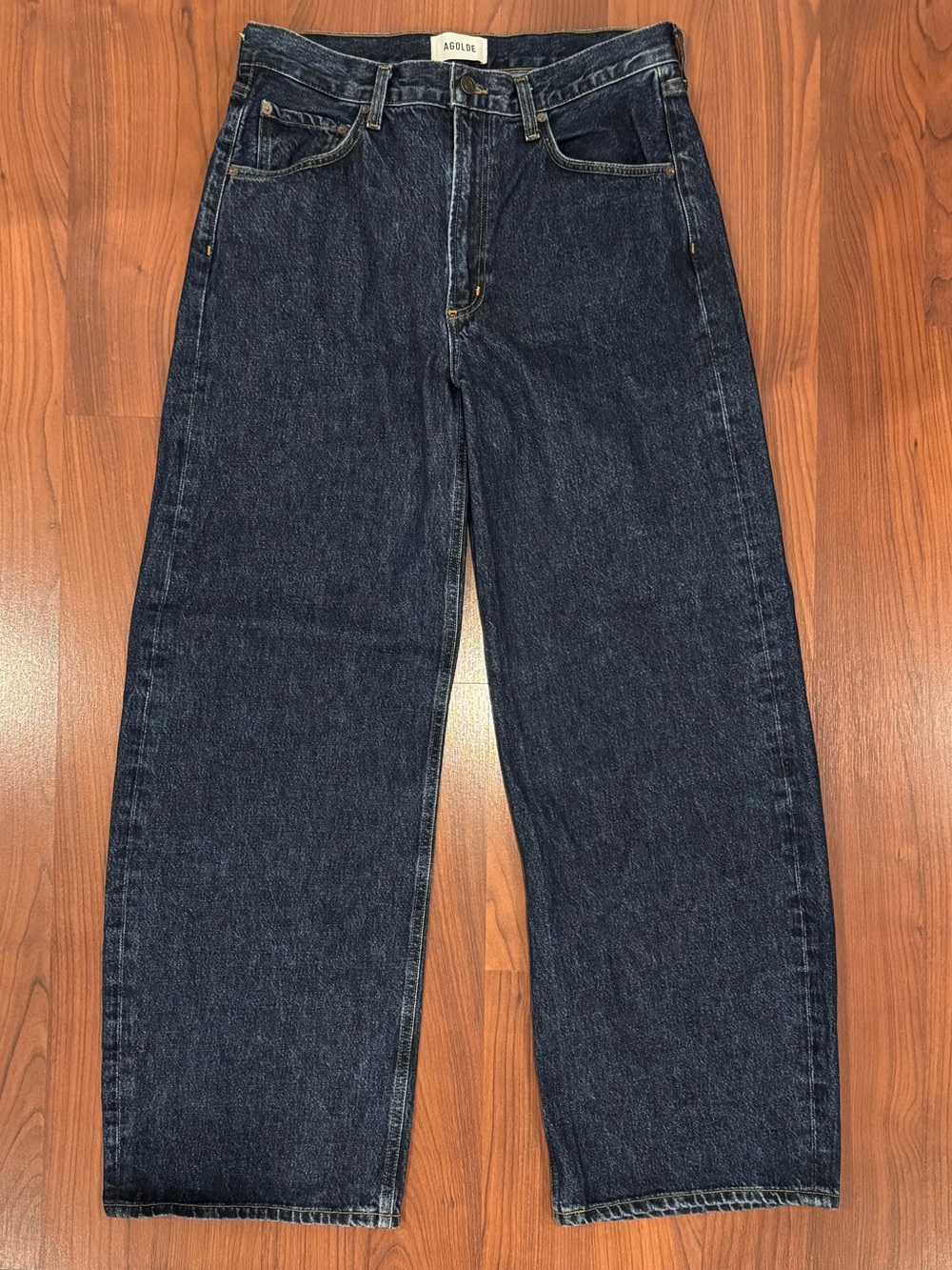 Agolde Dark Rinse Low Curve Jeans size 28